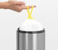 Brabantia Touch Bin Prullenbak - 3 L - Matt Steel -Mepal shop 1200x1036
