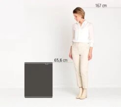 Brabantia Bo Touch Bin Prullenbak - 60 L - Matt Black -Mepal shop 1200x1057 1