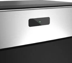 Stangvollby Gimo Sensor Prullenbak - 45 Liter - RVS - Zwart - Automatische Soft Close Deksel - Zwarte Keuken Afvalemmer - Kantoor Vuilbak - Scandinavisch Design - Infrarood Bewegingssensor - 50 Liter Afvalbak - Vingerafdrukvrij - Hygiënisch -Mepal shop 1200x1057 46