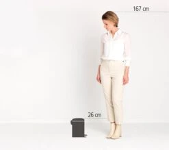 Brabantia NewIcon Prullenbak - 3 L - Soft Beige 12 Brabantia NewIcon Prullenbak - 3 L - Soft Beige -Mepal shop 1200x1064 5