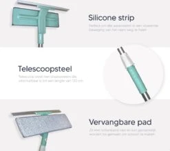 Johannes & Co Raamwisser Met Telescoopsteel 120cm Ruitenreiniger - Ramenwasser - Ramenwisser 14 Johannes & Co Raamwisser Met Telescoopsteel 120cm Ruitenreiniger - Ramenwasser - Ramenwisser -Mepal shop 1200x1066