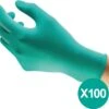 ANSELL TouchNTuff® 92-600 - Nitril Wegwerp Handschoenen, Latexvrij, Poedervrij, L, Groen, 100 Stuks -Mepal shop 1200x1072