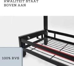 Koflergoods - Kruidenrek - Kruidenrek Staal - 3 Laags - Opbergrek - Keuken Organizer - Roestvrijstaal - Aanrecht Organizer -Mepal shop 1200x1073 3