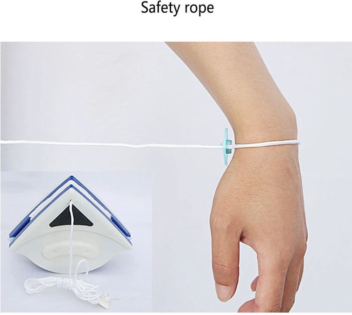 ECCEB - Magnetische Ramenwasser - Raamwisser - Dubbel Glas - Verstelbaar 7 ECCEB - Magnetische Ramenwasser - Raamwisser - Dubbel Glas - Verstelbaar - Afbeelding 5