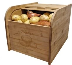 Chefs Cuisine Aardappelbak - Aardappelbak Met Deksel - Voorraadbak Met Deksel - Voorraadpotten - Voor Een Kwaliteitsvolle Opslag Tot 20l