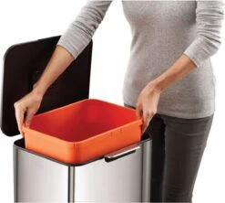 Joseph Joseph Intelligent Waste Prullenbak Totem Max - 60 L - Zilver -Mepal shop 1200x1080 6