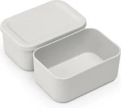 Brabantia Make & Take Bento Lunchbox Incl Bentobox - Large - Kunststof - Light Grey -Mepal shop 1200x1080 9