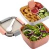 Consumerce® Luxe Meerlaagse Lunchbox Met Vakjes Roze – Lunchbox Volwassenen – Japanse Bento Box – Lunchbox Kinderen – Salade To Go – Brooddoos Volwassenen – Broodtrommel – Lunchtrommel – Salade Lunchbox – Saladebox – Salade Box -Mepal shop 1200x1081 5