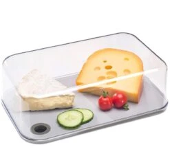 Mepal - Kaasstolp Modula - 2800 Ml - Wit - Inclusief Snijplank - Zicht Op Inhoud - Vershouddoos - Kaasbak -Mepal shop 1200x1090 5