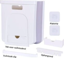 Merkloos Ruimtebesparend Ophangbaar Gft Afvalscheiding Afvalbakje Aanrecht - Papiermand - Wit 15 Merkloos Ruimtebesparend Ophangbaar Gft Afvalscheiding Afvalbakje Aanrecht - Papiermand - Wit -Mepal shop 1200x1092