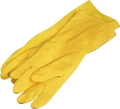 Multy Luxe Huishoudhandschoenen Maat M - Natuurlatex Met Katoenen Vlokvoering - Anti Slip - Rubberen Handschoenen - Waterdicht - Natuurlijk Latex - Maat M -Mepal shop 1200x1096 1