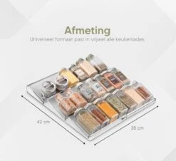 Johannes & Co - 2 Set Kruidenrek Voor Lade - Keuken Organizer - Kruiden Organizer 12 Johannes & Co - 2 Set Kruidenrek Voor Lade - Keuken Organizer - Kruiden Organizer -Mepal shop 1200x1097 19