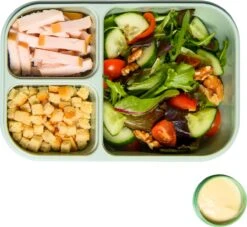 Lock&Lock Lunchbox - Bento Box - Salade Lunchbox - Met 3 Compartimenten - Met Dressing/Saus Bakje - Volwassenen En Kinderen - To Go - Lekvrij - BPA Vrij - 980 Ml - Groen 10 Lock&Lock Lunchbox - Bento Box - Salade Lunchbox - Met 3 Compartimenten - Met Dressing/Saus Bakje - Volwassenen En Kinderen - To Go - Lekvrij - BPA Vrij - 980 Ml - Groen -Mepal shop 1200x1103 3