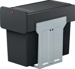 Hailo 0310-300 EcoLine Design Trio L Inbouwafvalemmer 3x10L Met 3 Compartimenten Zwart -Mepal shop 1200x1110 3