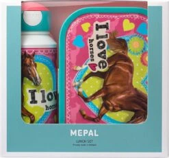 Mepal – Lunchset Campus (pu + Lb) – Pop-up Drinkfles En Broodtrommel Voor Kinderen – My Horse – Bento Box – Lekvrij -Mepal shop 1200x1115 11