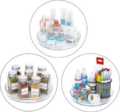 Merkloos Kruidenrek Draaibaar - Transparant - Diameter 23,5 Cm - Multifunctioneel Draaiplateau -Mepal shop 1200x1119 3