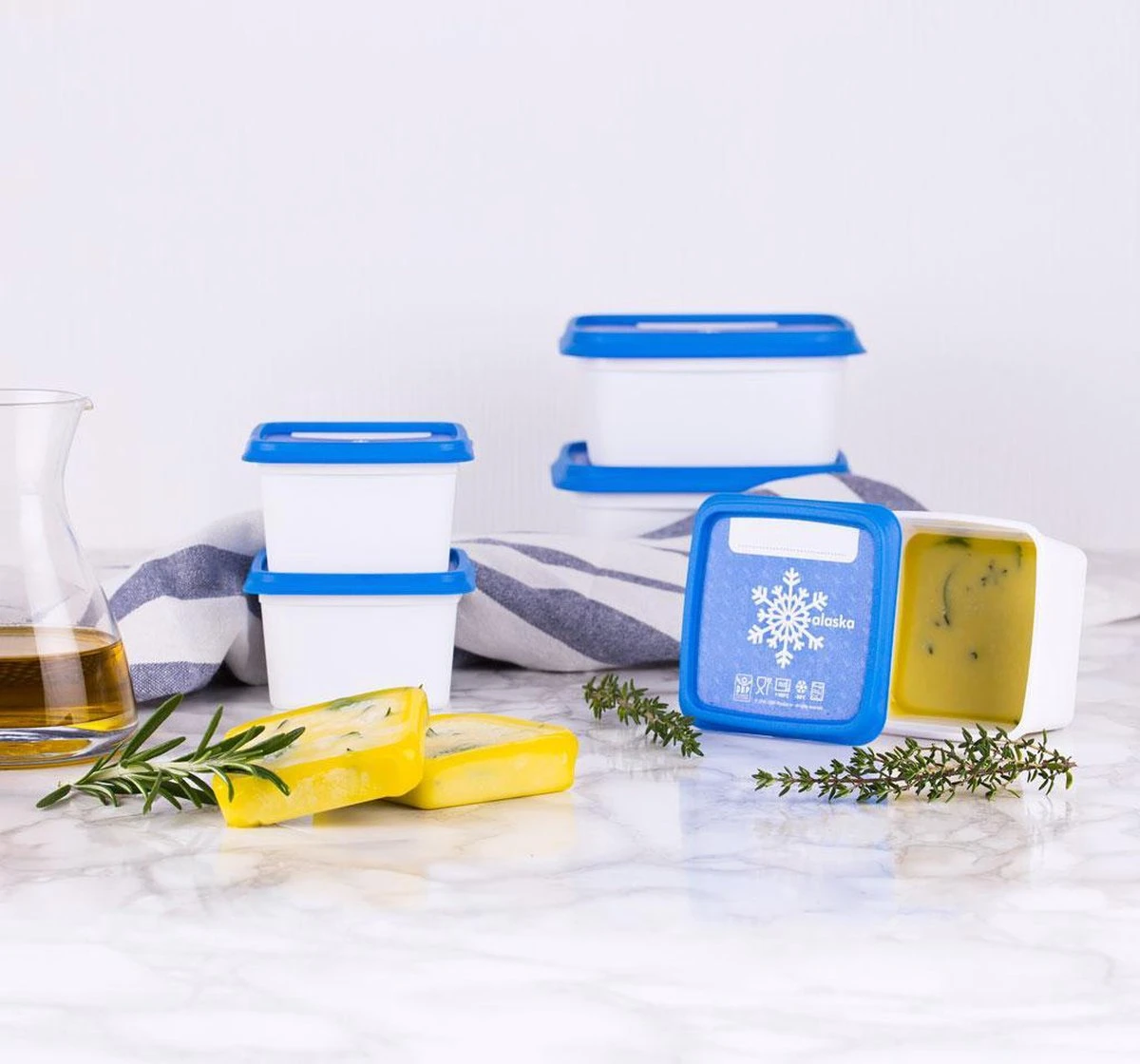 DBP Alaska Amuse Basic - 500ml - Diepvriesdoos - Voorraaddoos 4 DBP Alaska Amuse Basic - 500ml - Diepvriesdoos - Voorraaddoos - Afbeelding 2