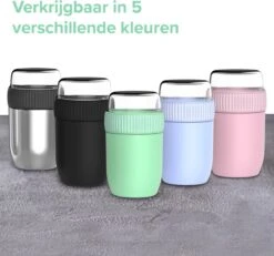 Coninx Thermos Lunchbox - Muesli Beker To Go - Isoleer Lunchpot - Yoghurtbeker To Go - Mueslibeker 840ml (600ml+240ml) - RVS / Roze 23 Coninx Thermos Lunchbox - Muesli Beker To Go - Isoleer Lunchpot - Yoghurtbeker To Go - Mueslibeker 840ml (600ml+240ml) - RVS / Roze -Mepal shop 1200x1123 4