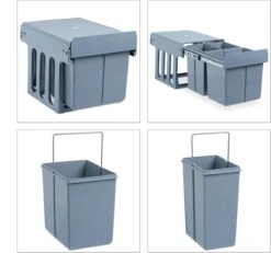 Relaxdays Inbouw Prullenbak Keuken - Uitschuifbare Vuilnissysteem - 3 Vakken - Grijs 19 Relaxdays Inbouw Prullenbak Keuken - Uitschuifbare Vuilnissysteem - 3 Vakken - Grijs -Mepal shop 1200x1124 1