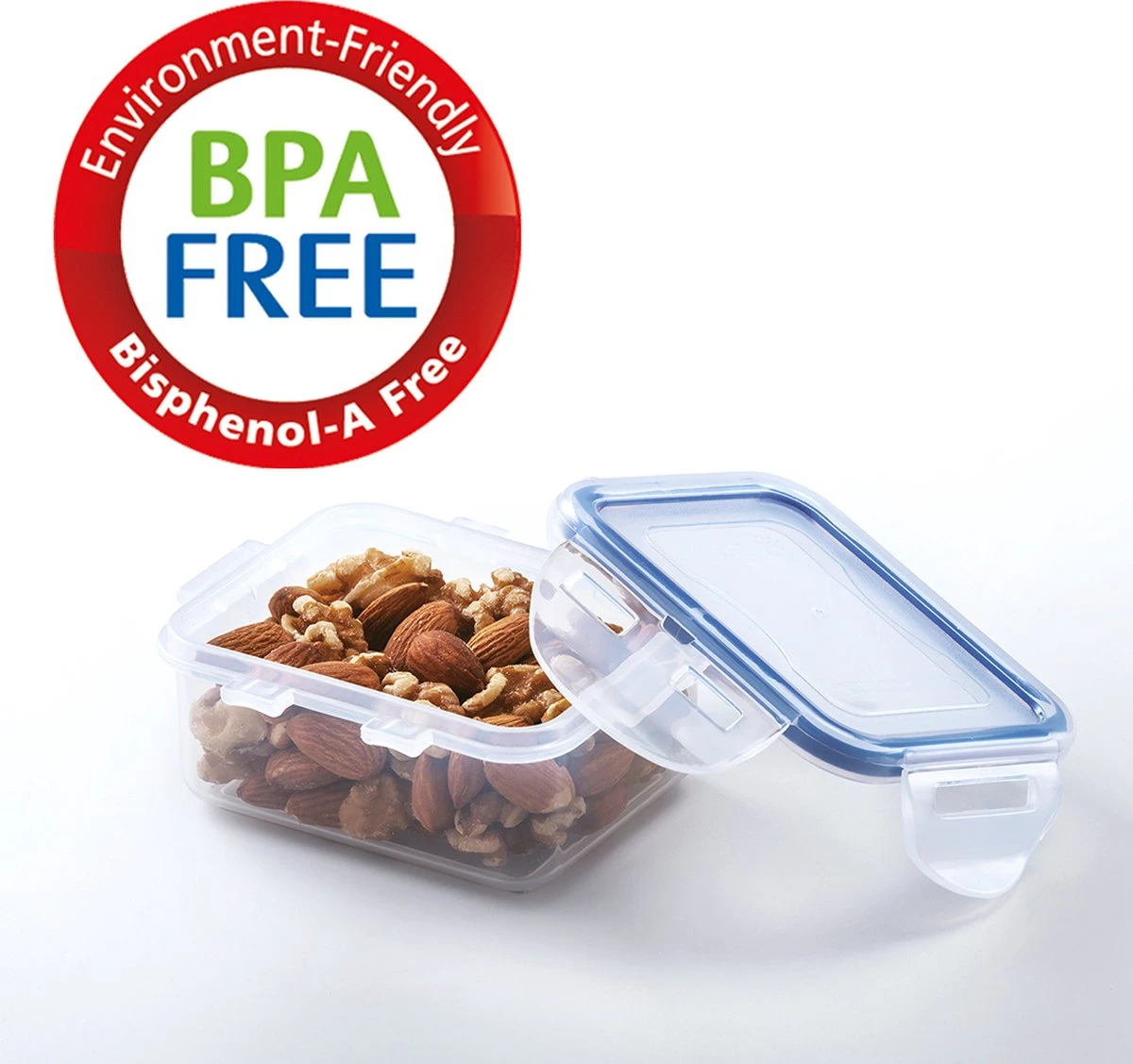 Lock&Lock (mini) Vershoudbakjes Set Met Deksel - Bewaardozen Voedsel - Snackdoosjes - Set Van 4 Stuks - Klein - 180 Ml - Transparant 5 Lock&Lock (mini) Vershoudbakjes Set Met Deksel - Bewaardozen Voedsel - Snackdoosjes - Set Van 4 Stuks - Klein - 180 Ml - Transparant - Afbeelding 3
