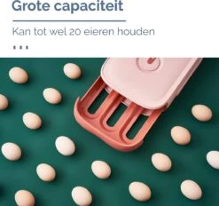 EGG BOX Wit Ei Opbergbox Eierhouder Eierdoos Koelkast Organizer -Mepal shop 1200x1128 4