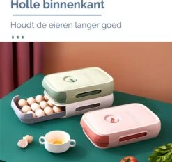 EGG BOX Wit Ei Opbergbox Eierhouder Eierdoos Koelkast Organizer -Mepal shop 1200x1131 3