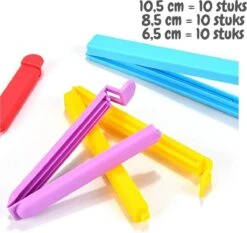 Vershoudclips - 30 Stuks - Vershoud Knijpers - Afsluitclips - Zakklemmen - Zaksluiter - Afsluiter Klemmen 11 Vershoudclips - 30 Stuks - Vershoud Knijpers - Afsluitclips - Zakklemmen - Zaksluiter - Afsluiter Klemmen -Mepal shop 1200x1131 8