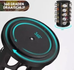 Merkloos Draaibaar Kruidenrek Met 20 Kruidenpotjes - Kruidenrek Staand - Aanrecht Organiser - Glazen Potjes Met Deksel - Inclusief 32 Etiketten En 1 Uitwisbare Stift - Ronde Afwerking - Zwart -Mepal shop 1200x1136 6