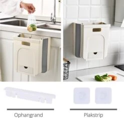 Merkloos Ruimtebesparend Ophangbaar Gft Afvalscheiding Afvalbakje Aanrecht - Papiermand - Wit 12 Merkloos Ruimtebesparend Ophangbaar Gft Afvalscheiding Afvalbakje Aanrecht - Papiermand - Wit -Mepal shop 1200x1140 3