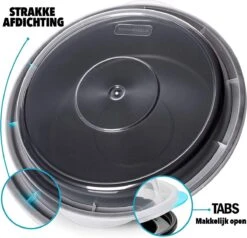 Ronde Meal Prep Bakjes - 10 Stuks - Herbruikbaar - Mealprep Containers Met Deksels - Lek Vrij - Saladebakjes - Vershoudbakje - BPA Vrij - Magnetronbakje - Diepvriesbakje - Koelkastbakje - Pokebowl - 850 ML - Zwart 17 Ronde Meal Prep Bakjes - 10 Stuks - Herbruikbaar - Mealprep Containers Met Deksels - Lek Vrij - Saladebakjes - Vershoudbakje - BPA Vrij - Magnetronbakje - Diepvriesbakje - Koelkastbakje - Pokebowl - 850 ML - Zwart -Mepal shop 1200x1156 11