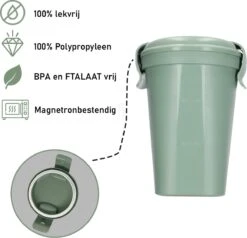 Curver Lunch & Go Beker - Magnetronbestendig - Lunchbeker – Muesli Beker - Soepbeker - Yoghurt Beker To Go – LunchBox - KoffieBeker - Salade Lunchbox - 0,6l – Groen 11 Curver Lunch & Go Beker - Magnetronbestendig - Lunchbeker – Muesli Beker - Soepbeker - Yoghurt Beker To Go – LunchBox - KoffieBeker - Salade Lunchbox - 0,6l – Groen -Mepal shop 1200x1157 4