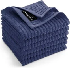 Byrklund Vaatdoek Katoen - Clean & Shiny - 6x 30x30 - Blauw 5 Byrklund Vaatdoek Katoen - Clean & Shiny - 6x 30x30 - Blauw -Mepal shop 1200x1159 1