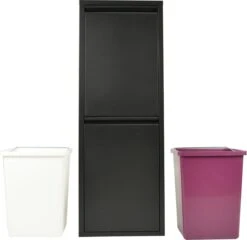 Metalen Prullenbak Van Naturn Living | Prullenbak Afvalscheiding 2 Containers | Vuilnisbak | Prullenbakken | Afvalbak | Mat Zwart 11 Metalen Prullenbak Van Naturn Living | Prullenbak Afvalscheiding 2 Containers | Vuilnisbak | Prullenbakken | Afvalbak | Mat Zwart -Mepal shop 1200x1164 2