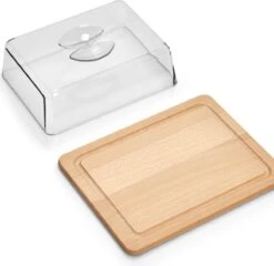 Luxe Kaasdoos - Inclusief Botervloot Met Deksel - Kaasstolp - Kaas Bewaardoos Koelkast - Vershouddoos -Mepal shop 1200x1167 7