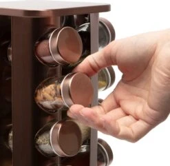 Pazzo Goods - Kruidenrek Staand - Kruidenrek Met Potjes - Rose Goud - RVS - Kruidenrek Draaibaar - 20 Kruidenpotjes - Inclusief Stickers & Stift - Kruiden Carrousel 14 Pazzo Goods - Kruidenrek Staand - Kruidenrek Met Potjes - Rose Goud - RVS - Kruidenrek Draaibaar - 20 Kruidenpotjes - Inclusief Stickers & Stift - Kruiden Carrousel -Mepal shop 1200x1173 2