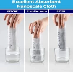 Tuiste Set Van 4, Grijs, Microvezel Microvezeldoeken, Permium Poetsdoeken, Stofdoeken, Nano Poetsdoeken, Micro Magic Magische Doeken, Multifunctionele Reinigingsdoeken, Set Van 4, 37 X 57 Cm -Mepal shop 1200x1174 2