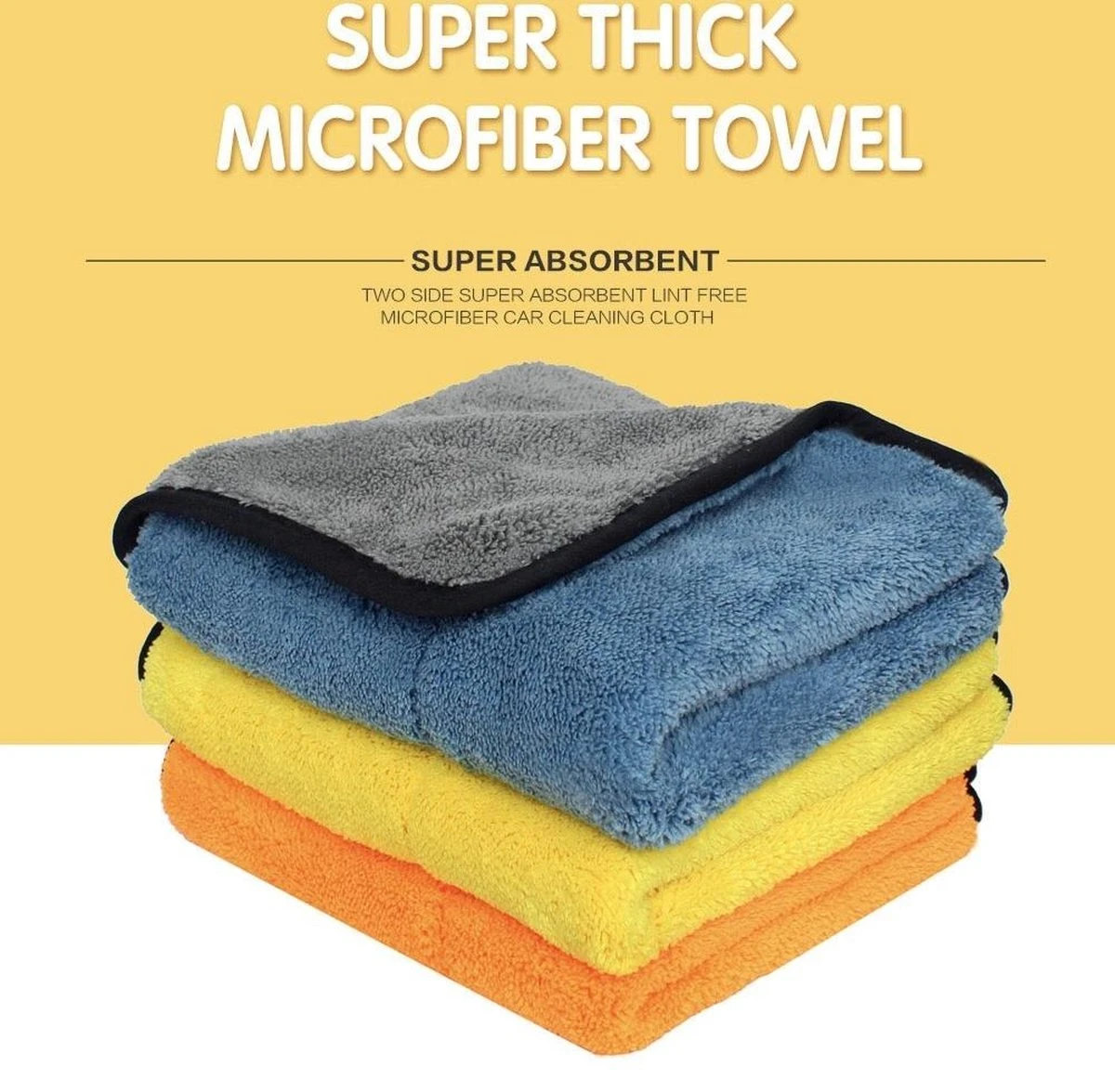 Droogdoek Auto - Watermagneet - Microvezel - Doek - 45 X 38 Cm - Blauw - Super Zacht! 7 Droogdoek Auto - Watermagneet - Microvezel - Doek - 45 X 38 Cm - Blauw - Super Zacht! - Afbeelding 5