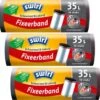 Swirl - Pedaalemmerzakken Fixeerband 35L - 3 Rollen Van 10 Vuilniszakken = 30 Vuilniszakken