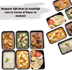 Meal Prep Bakjes - 10 Stuks - 1 Compartiment - Lunchbox - Diepvriesbakjes - Vershoudbakjes - Plastic Bakjes Met Deksel - Magnetron Bakjes Met Deksel - Meal Prep - Vershouddoos - 1L - BPA Vrij 16 Meal Prep Bakjes - 10 Stuks - 1 Compartiment - Lunchbox - Diepvriesbakjes - Vershoudbakjes - Plastic Bakjes Met Deksel - Magnetron Bakjes Met Deksel - Meal Prep - Vershouddoos - 1L - BPA Vrij -Mepal shop 1200x1181 8