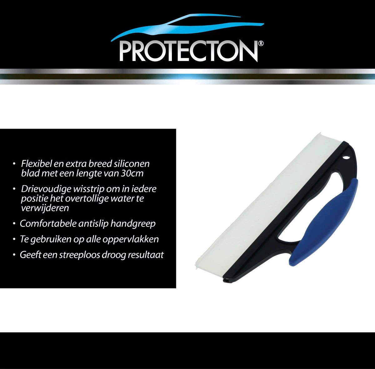 Protecton Autodroger | Waterblade | Raamwisser Autoruit | Raamtrekker Auto 5 Protecton Autodroger | Waterblade | Raamwisser Autoruit | Raamtrekker Auto - Afbeelding 3