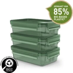 Tefal MasterSeal Eco Vershouddoos - 3-delige Set - 3x 0.8L - Groen -Mepal shop 1200x1188 4