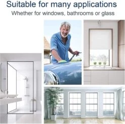 BOTC Douchewisser - Raamwisser - Silicone - 21cm X 16cm - Badkamer Accessoires -Zwart 15 BOTC Douchewisser - Raamwisser - Silicone - 21cm X 16cm - Badkamer Accessoires -Zwart -Mepal shop 1200x1191