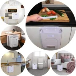 Merkloos Ruimtebesparend Ophangbaar Gft Afvalscheiding Afvalbakje Aanrecht - Papiermand - Wit 13 Merkloos Ruimtebesparend Ophangbaar Gft Afvalscheiding Afvalbakje Aanrecht - Papiermand - Wit -Mepal shop 1200x1198 20