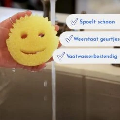 Scrub Daddy + 2 Scrub Mommy - 3 Kleuren - Schoonmaakspons 10 Scrub Daddy + 2 Scrub Mommy - 3 Kleuren - Schoonmaakspons -Mepal shop 1200x1198 6