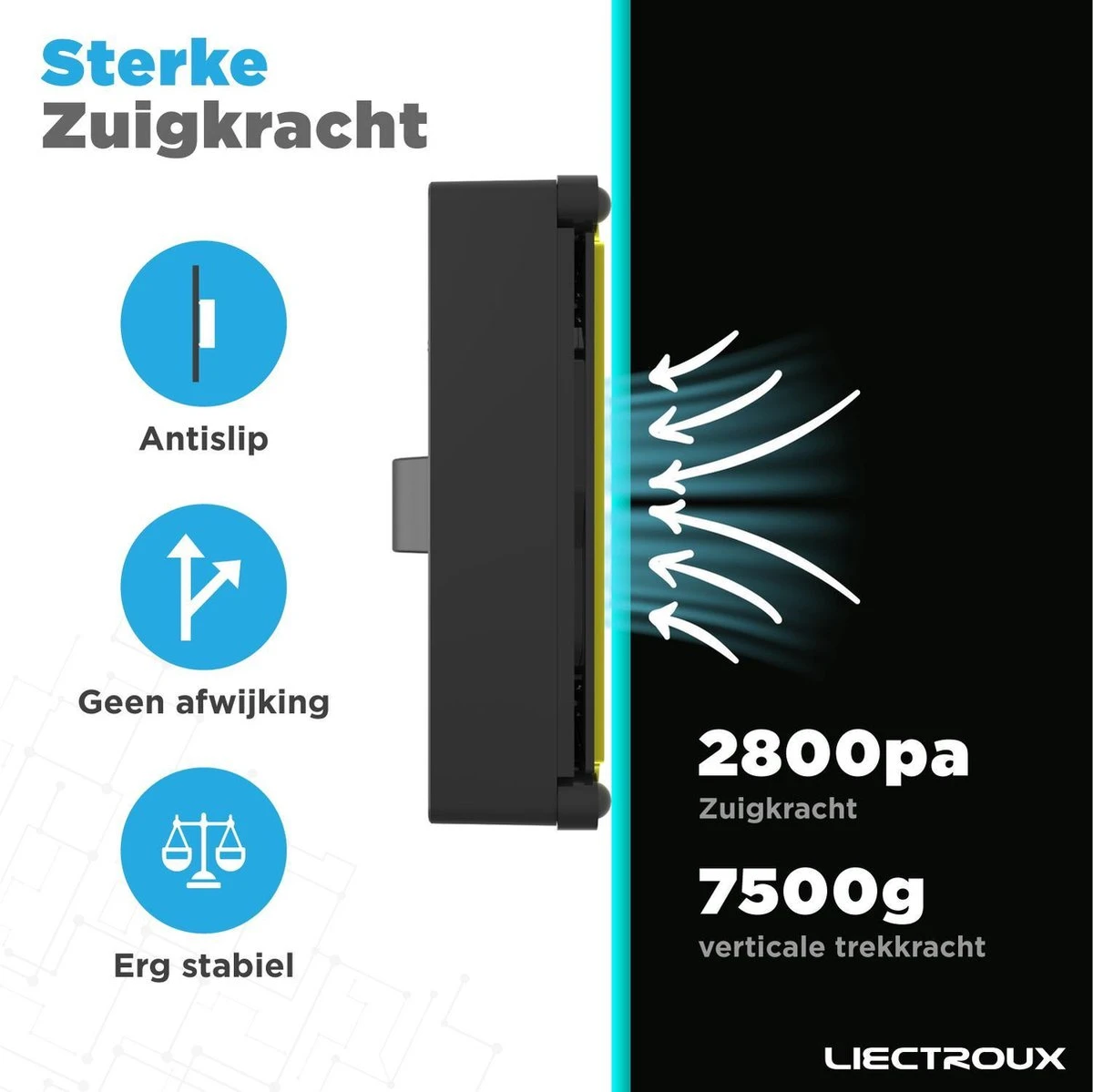 Liectroux® Robot Ruitenreiniger Met App Bediening – Ramen Wassen – Ramenwisser – Ramenwasser – Glasreiniger 5 Liectroux® Robot Ruitenreiniger Met App Bediening – Ramen Wassen – Ramenwisser – Ramenwasser – Glasreiniger - Afbeelding 3