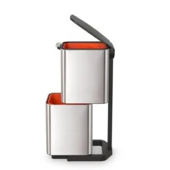 Joseph Joseph Intelligent Waste Prullenbak Totem Max - 60 L - Zilver -Mepal shop 1200x1200 1090
