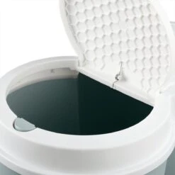 Deuba Dubbele Vuilnisbak 50 L – Met Drukknoppen 2 X 25L Groen -Mepal shop 1200x1200 1104