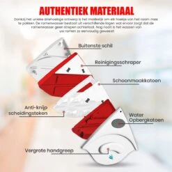 TibaGoods Magnetische Raamwisser Voor Dubbelglas - Ruitenreiniger - Ramenwasser - Magneet Ruitenwisser -Mepal shop 1200x1200 111