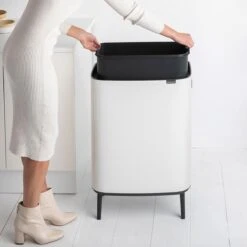Brabantia - Bo Touch Bin Hi 60 L White -Mepal shop 1200x1200 1148