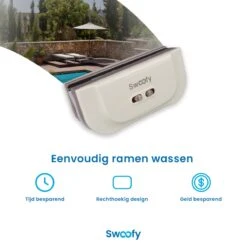 Swoofy® Magnetische Ramenwasser – Dubbelglas - Raamwasser – 3-35mm – Wit -Mepal shop 1200x1200 117